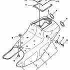 YSR 50 БОКОВАЯ КРЫШКА