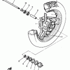 FZ600S Переднее колесо