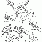 FZX700S Fazer Side cover (california model only)