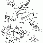 FZX700S Fazer Боковые обтекатели