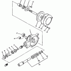 YAMAHOPPER-QT 50 Ведущий вал