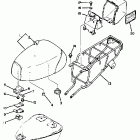 YAMAHOPPER-QT 50 Сидение