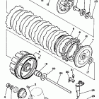 RZ350N Сцепление