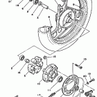RZ350N Заднее колесо