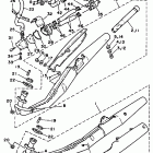 RZ350N Exhaust rz350nc