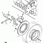 VMX 1200 Задний тормозной суппорт