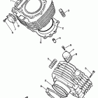 XV1000N Virago Цилиндр
