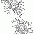 XV1000N Virago ГОЛОВКА ЦИЛИНДРА