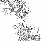 VIRAGO 700-XV700NC/XV700N ГОЛОВКА ЦИЛИНДРА