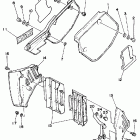 YZ 250 БОКОВАЯ КРЫШКА