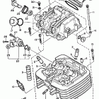 XT 600 ГОЛОВКА ЦИЛИНДРА