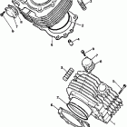 XV700L/XV700LC Цилиндр