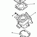 YZ 80 ГОЛОВКА ЦИЛИНДРА