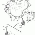 XJ 650L ТОПЛИВНЫЙ БАК