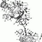 XV750K ГОЛОВКА ЦИЛИНДРА