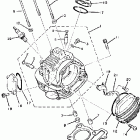XT200J ГОЛОВКА ЦИЛИНДРА