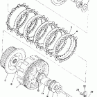 YZ250A/YZ360A Сцепление