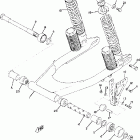 YZ250A/YZ360A Rear arm rear cushion