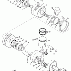 CS 3 Crank & piston
