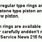 L5T Crank shaft & piston (notes only)