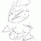GSX1300R Hayabusa Обтекатель (model k8)