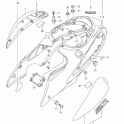GSX1300R Hayabusa Frame cover (model k8)