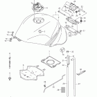 GSX1300R Hayabusa Топливный бак (model k8)