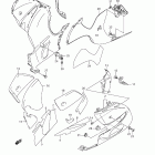 GSX1300R Hayabusa Under cowling (model k8)