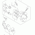 SV650,S,A,F Front caliper (sv650k8 / sk8 / k9 / sk9)