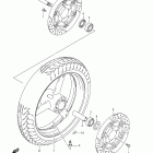 SV650,S,A,F Front wheel (sv650k8 / sk8 / k9 / sk9)