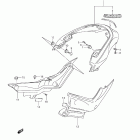 VZR1800,N,Z  Boulevard M109R Rear fender (vzr1800k9 / nk9)