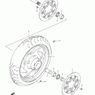 VZR1800,N,Z  Boulevard M109R Переднее колесо