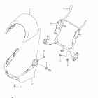 VZR1800,N,Z  Boulevard M109R Headlamp cover (vzr1800nk8 / nk9)