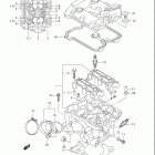 DL650 V-STROM Задняя головка цилиндров