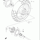 DL650 V-STROM Rear wheel (dl650k7 / k8)