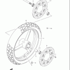 DL650 V-STROM Front wheel (dl650k7 / k8)