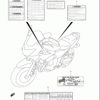 GSF1250S Bandit Наклейки