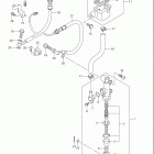 GSF1250S Bandit Rear master cylinder (gsf1250sak7 / sak8)
