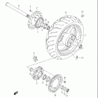 GSF1250S Bandit Rear wheel (gsf1250sak7 / sak8)