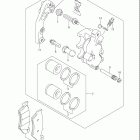 RM-Z250 Передний суппорт тормозной