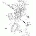 RM-Z250 Front wheel (model k7)