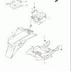 SV650 Rear fender (sv650a / sa)