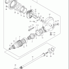 VL800 Boulevard C50 Propeller shaft - final drive gear (vl800ck7 / ck8)