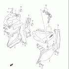 VL800 Boulevard C50 Frame cover (vl800ck6)