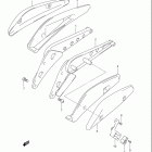 VZR1800 Boulevard M109R Frame handle grip (vzr1800k8 / zk8)