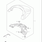 VZR1800 Boulevard M109R Seat tail box