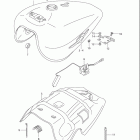 VZR1800 Boulevard M109R Fuel tank (vzr1800k6 / k7)