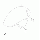 GSX1300R,Z Hayabusa Front fender (model k4)