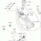 RM-Z250 ТОПЛИВНЫЙ БАК