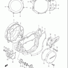 RM250,Z Crankcase cover-water pump (model k3 / k4 / k5 / k6)